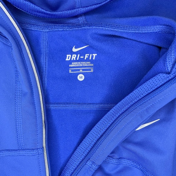 Nike Dri-Fit hooded quarter zip running fleece-women’s medium - Picture 5 of 7